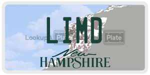 LIMD  license plate in NH