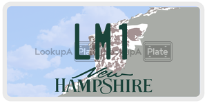 LM1  license plate in NH