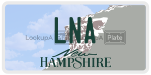 LNA license plate in New Hampshire