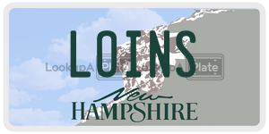LOINS  license plate in NH