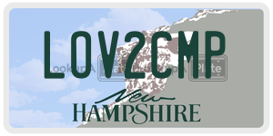 LOV2CMP  license plate in NH
