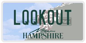 LQQKOUT  license plate in NH