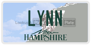 LYNN  license plate in NH