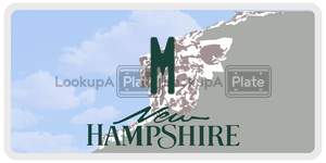 M-  license plate in NH