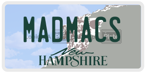 MADMACS  license plate in NH