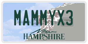 MAMMYX3  license plate in NH