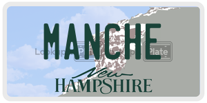 MANCHE  license plate in NH