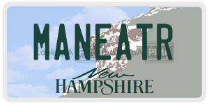 MANEATR  license plate in NH