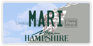 MARI  license plate in NH