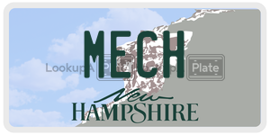 MECH  license plate in NH