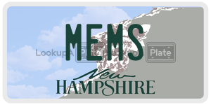 MEMS  license plate in NH