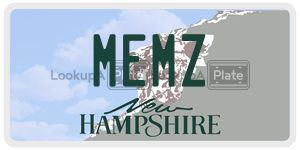 MEMZ  license plate in NH