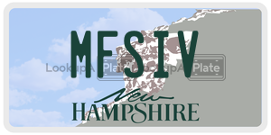 MFSIV  license plate in NH