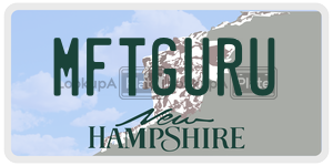 MFTGURU  license plate in NH