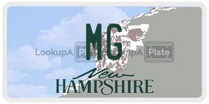 MG  license plate in NH