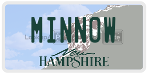 MINNOW  license plate in NH