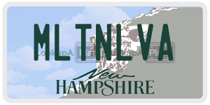MLTNLVA  license plate in NH