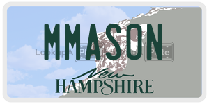 MMASON  license plate in NH