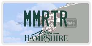 MMRTR  license plate in NH