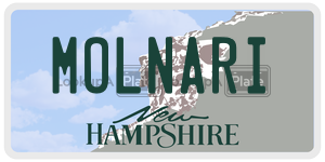 MOLNARI  license plate in NH