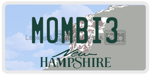MOMBI3  license plate in NH