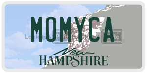 MOMYCA  license plate in NH