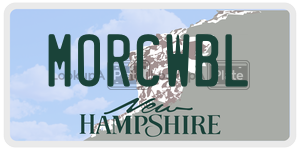 MORCWBL  license plate in NH