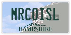MRCOISL  license plate in NH