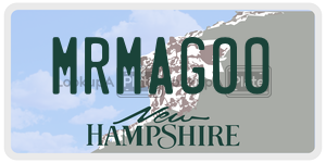 MRMAGOO  license plate in NH