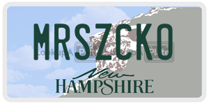 MRSZCKO  license plate in NH