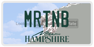 MRTNB  license plate in NH