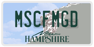 MSCFMGD  license plate in NH