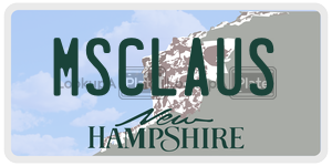 MSCLAUS  license plate in NH
