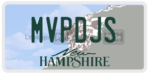 MVPDJS  license plate in NH