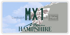 MX1  license plate in NH