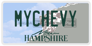 MYCHEVY  license plate in NH