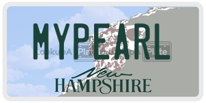 MYPEARL  license plate in NH