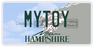 MYTOY  license plate in NH