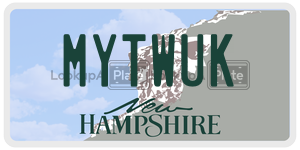 MYTWUK  license plate in NH