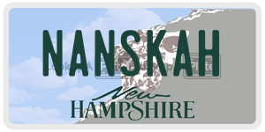 NANSKAH  license plate in NH