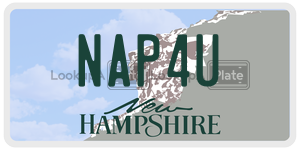 NAP4U  license plate in NH