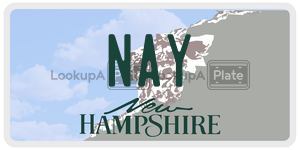 NAY  license plate in NH