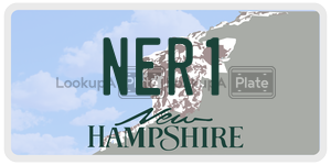 NER1  license plate in NH