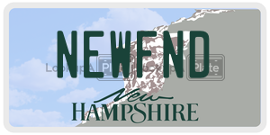 NEWFND  license plate in NH