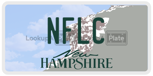NFLC  license plate in NH