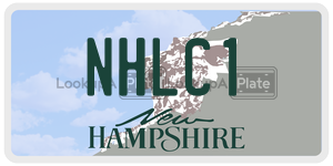 NHLC1  license plate in NH