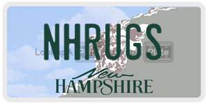 NHRUGS  license plate in NH