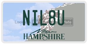 NIL8U  license plate in NH