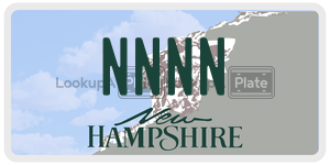 NNNN  license plate in NH