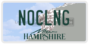 NOCLNG  license plate in NH